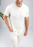 Cotton District TOGGLE POLO T-Shirts BEIGE
