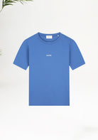 Cotton District Trio of Flowers T-shirt T-Shirts Faded Cobalt