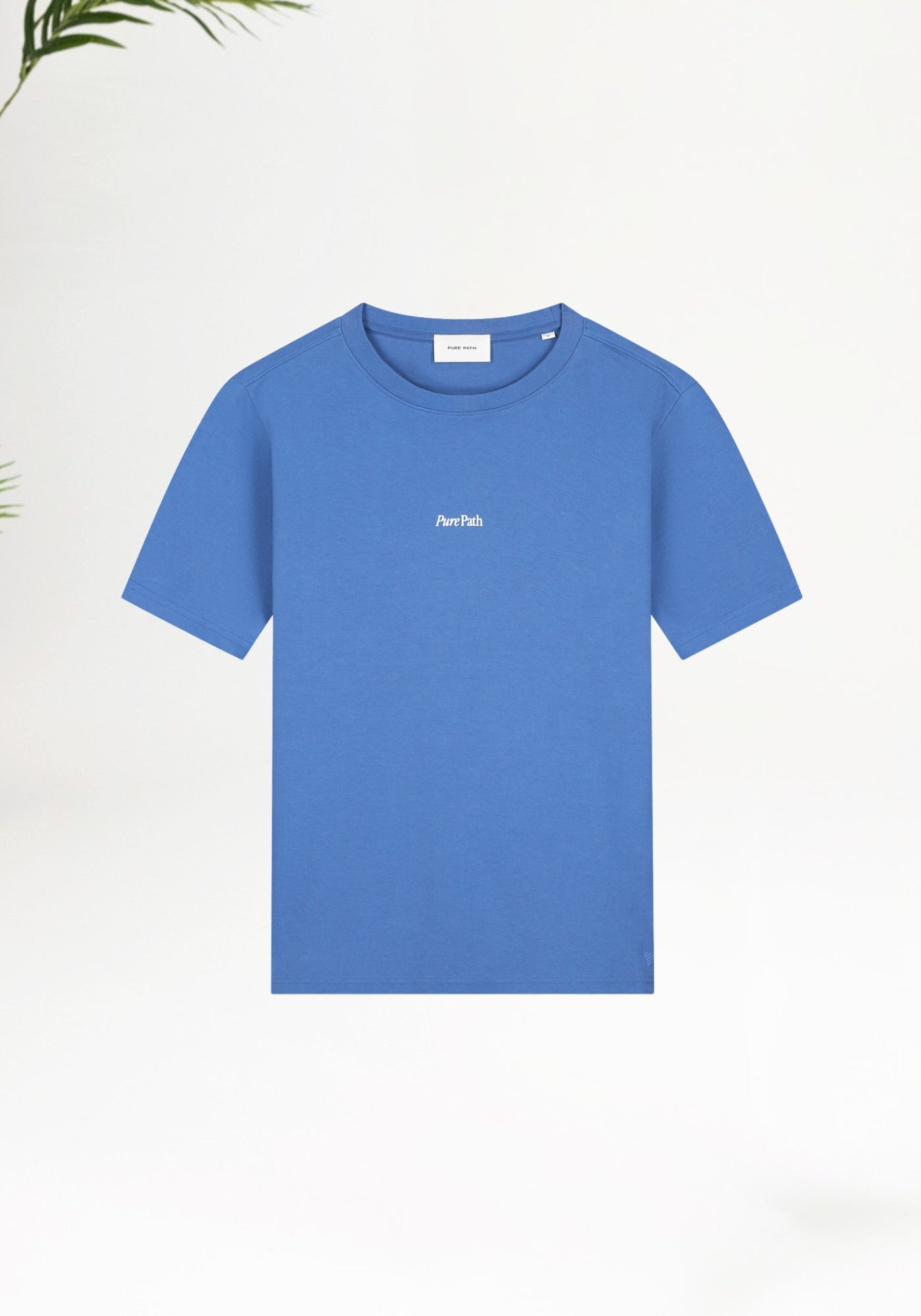 Cotton District Trio of Flowers T-shirt T-Shirts Faded Cobalt