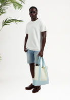 Cotton District Trio of Flowers T-shirt T-Shirts OFF WHITE