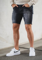 Cotton District UNLOCKED SHORTS  DARK GREY