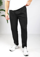 Cotton District WEEKEND CHINO Pants & Chino's BLACK
