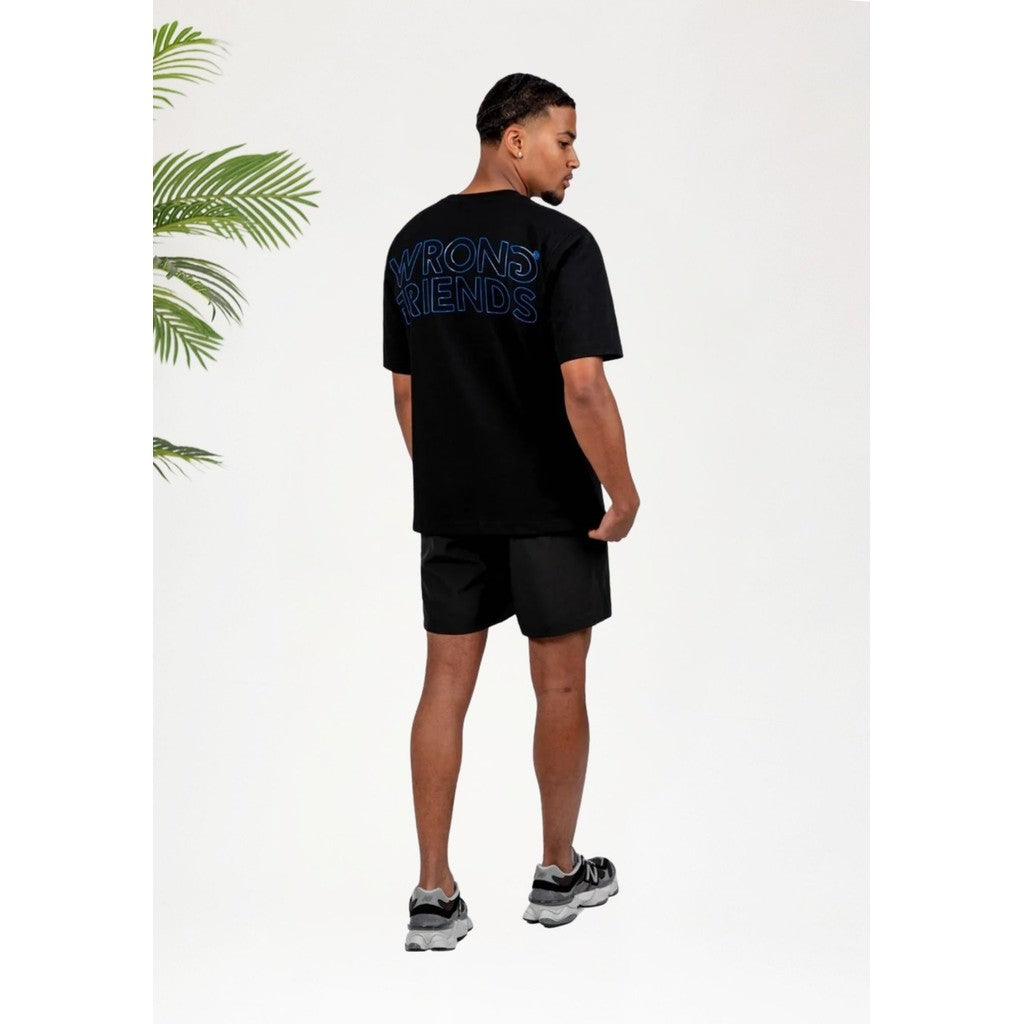 Cotton District WONG FRIENDS NOME T-SHIRT T-Shirts BLACK