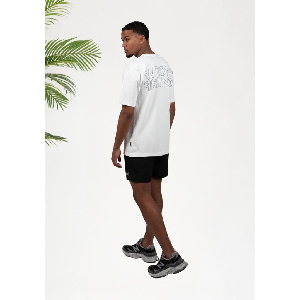 Cotton District WONG FRIENDS NOME T-SHIRT T-Shirts COCONUT WHITE