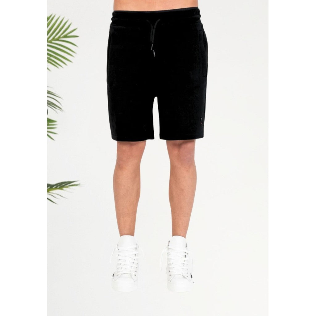 Cotton District WRONG FRIENDS - ASTI SHORTS Shorts BLACK
