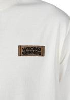 Cotton District WRONG FRIENDS GILROY T-SHIRT T-Shirts BEIGE