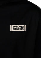 Cotton District WRONG FRIENDS GILROY T-SHIRT T-Shirts BLACK