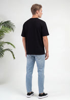 Cotton District WRONG FRIENDS GILROY T-SHIRT T-Shirts BLACK