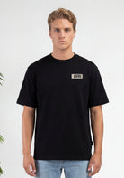Cotton District WRONG FRIENDS GILROY T-SHIRT T-Shirts BLACK