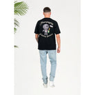 Cotton District WRONG FRIENDS TULSA T-SHIRT T-Shirts BLACK