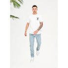 Cotton District WRONG FRIENDS TULSA T-SHIRT T-Shirts COCONUT WHITE