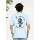Cotton District WRONG FRIENDS TULSA T-SHIRT T-Shirts LIGHT BLUE